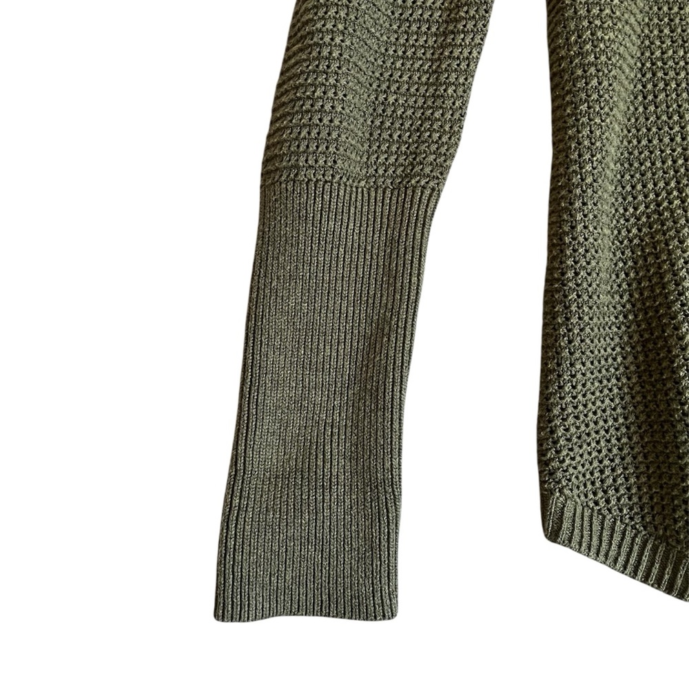 Max Studio Olive Button-Back Sweater - image 4